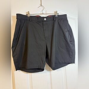 Redvanly Men’s Black Pull-On Shorts XXL